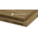 Noten Europees massief drie lagen paneel op maat gezaagd online bestellen